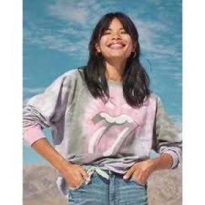 American Eagle/Tailgate Tie Dye Crew Neck